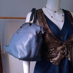 Leather Satchel y2k Goth Punk Cottage Party Resort Vacation Vintage Retro Travel